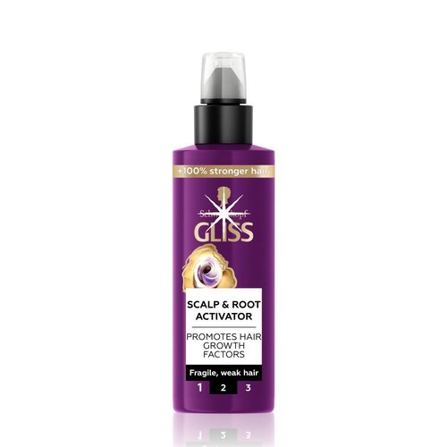 Gliss Hair Growth Activator Serum - Caffeine & Peptides for Weak Hair | 100 ml Hair Care Solution