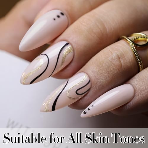 Nude Pink Gel Nail Polish 15ML - Same Color & Bottle Soak Off Manicure