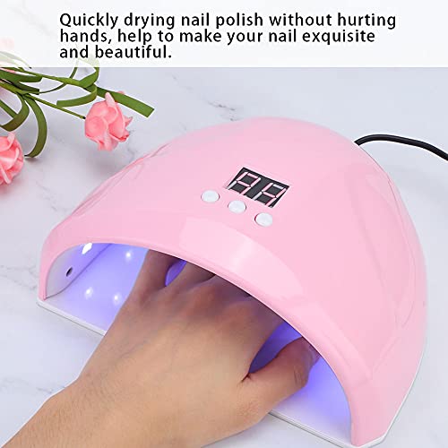 LED Nail Dryer Lamp with Infrared Sensor & Adjustable Timer - Fast Polishing