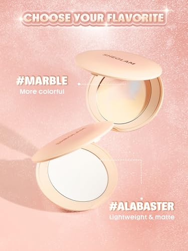 SheGlam Magic Veil Setting Powder - Alabaster Waterproof Oil Control Finishing Powder