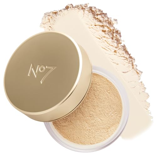 No7 Pro Artist Translucent Loose Setting Powder - Flawless Matte Finish, 0.95 oz