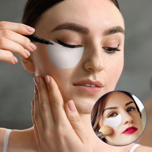 150 Pcs Eyeshadow Shields - Skin-Safe Tape for Eye Makeup & Eyelash Extensions