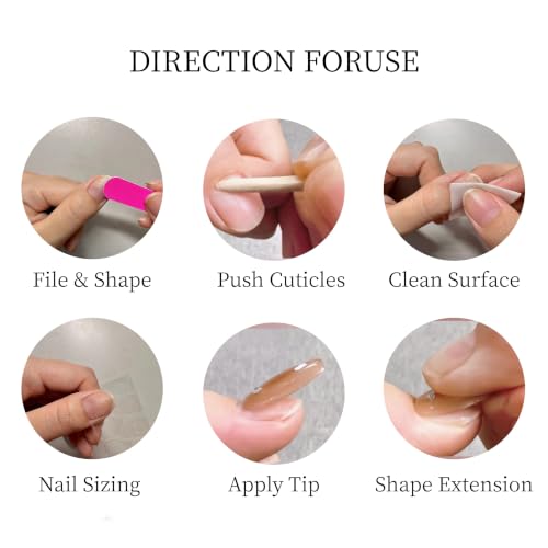 Halloween Press-On Nails Short Almond Fake Nails with Spider Web Bat Design - Style03