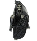 Grim Reaper Book Shelf Figurine - Skull Gothic Home & Office Decor