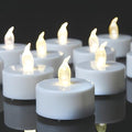 100 Pack Flameless LED Tea Lights Candles - Flickering Warm White, 200+ Hours