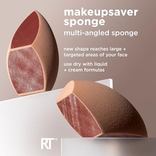 Makeup Blender Sponge - Reduce Waste & Provide Natural Finish - 1 Count