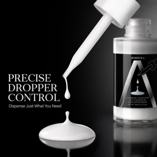 White Liquid Foundation for Halloween & Stage Makeup, Full Coverage, Long Lasting, Blendable Base for SFX, Clown, Zombie, Ghost