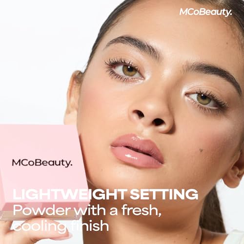 MCoBeauty Cool & Set Light Loose Powder - Cooling & Mattifying Makeup