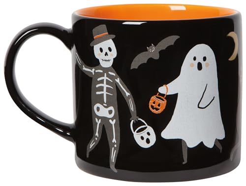Jubilee Boo Crew Stoneware Mug in a Gift Box, 14 oz - Halloween Themed