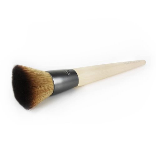 EcoTools Buffing Brush Set - Soft Custom Cut Bristles for Cream or Powder Foundation | Pack of 2