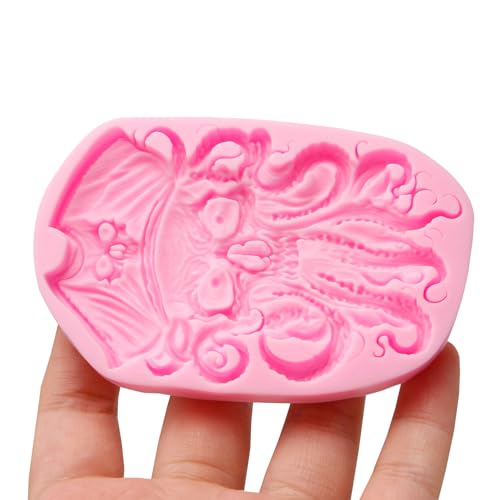Pirate Skull Silicone Mold for Cakes, Candy, Chocolate, DIY Crafts - Variation CRR-144