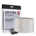 RGBW LED Light Strip 16.4ft IP67 Waterproof Warm White & RGB+White Variations