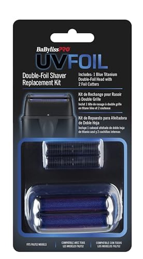 BabylissPRO® UVFOIL Double Replacement Foil with Cutters Matte Black