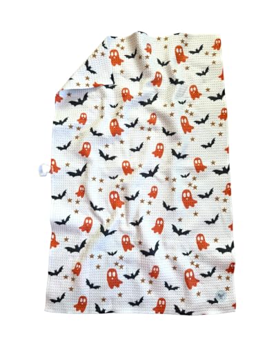 Halloween Ghosts Kitchen Towel Set - Absorbent Microfiber Dish Towels, 3 Pc