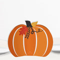 Fall Pumpkin Centerpieces Set of 8 - 3D Autumn Table Decor for Thanksgiving & Halloween