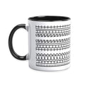 Black Hidden Message Ceramic Coffee Mug 11oz – Funny Birthday & Gag Gift for Adults