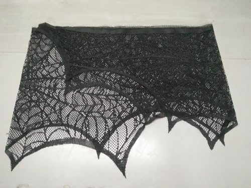 Halloween Indoor Decorations Set with Lace Spider Web and Garland - Haunted House Theme