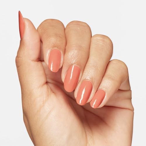 OPI Apricot AF Nail Lacquer - Bright Opaque Orange - Long Lasting & Fast Drying