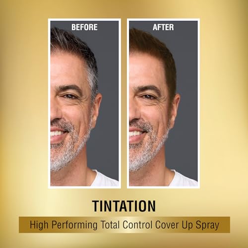 Temporary Hair Color Spray Light Brown, Gray Root Touch Up, Water-Resistant & Easy Wash Out