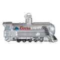 Old World Christmas Coors Light Chill Train Glass Ornament - Holiday Beer Collection