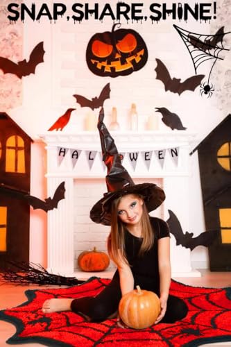 Halloween Red Spider Web Bath Mat for Bathroom Safety and Decor