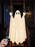 Halloween Swinging Ghost Outdoor Decor with Light and Remote Control
