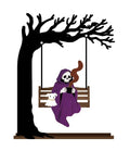 Halloween Desktop Swing Decor Grim Reaper - Spooky Gothic Fall Ornament