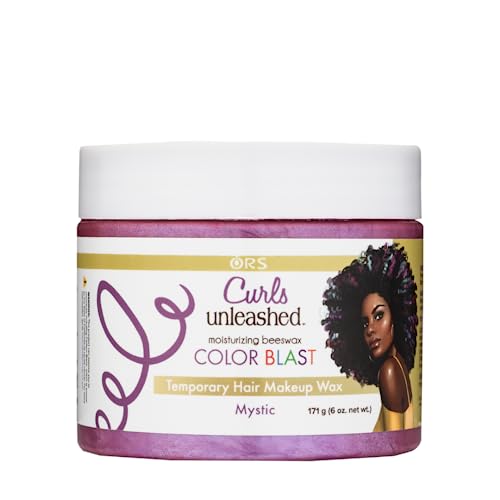 ORS Curls Unleashed Color Blast Temporary Hair Wax Mystic Unscented 6 Fl Oz