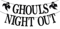 Halloween Ghost Bachelorette Party Banner - Ghouls Night Out Decoration