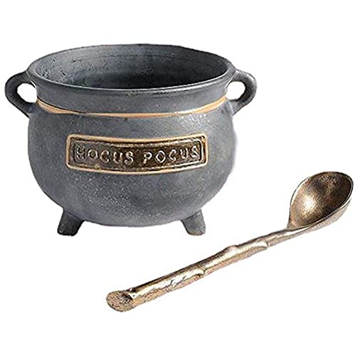 Halloween Cauldron Snack Bowl Stand - Fruit Basket & Party Decor
