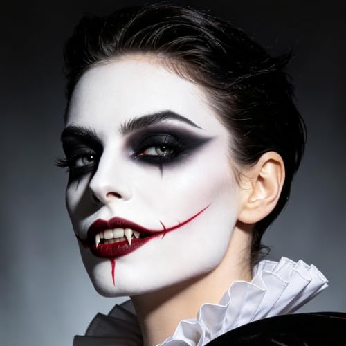 White Face Body Paint - Water-Based Makeup Cream 60mL - SFX & Cosplay
