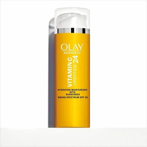 Olay Vitamin C Hydrating moisturizer with sunscreen, SPF 30, 1.7 Oz