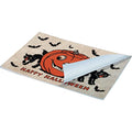 Halloween Paper Placemat Set - Vintage Jack-O-Lantern Black Cats Bats, 24 Pack