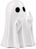 Halloween Ghost Figurine - Resin Spooky Home Decor for Fall & Holiday