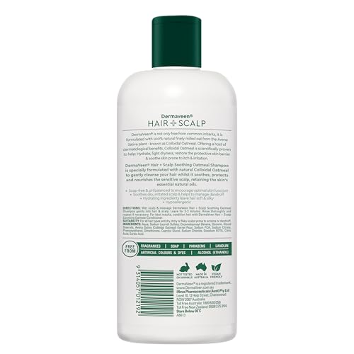DermaVeen Oatmeal Shampoo 500ML
