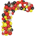 Balloon Garland Kit for Party Decorations Red Black Yellow White 90pcs