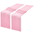 Pink Sequin Table Runner Set - 2 Pack, 12x108 Inches for Weddings & Parties - Variation of THIS listing