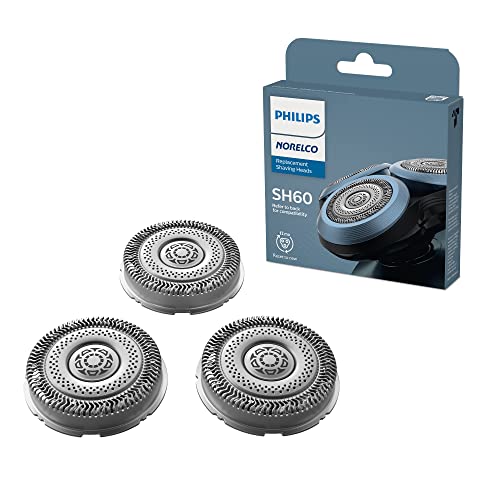 Philips Norelco Replacement Shaver Heads 3 Pack for Series 6000 - Genuine SkinProtect