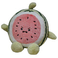 Watermelon Plush Pillow - 17.7 Inch Angry Fruit Soft Cushion for Kids & Adults