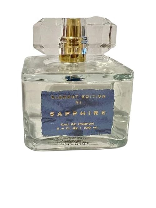 Sapphire Eau de Parfum for Women - 3.4 Fl Oz | Floral Notes of Peach, Rosewater & Musk