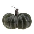 Fake Pumpkin Decorative Centerpiece - Brown 9.5 Inch Autumn Fall Craft