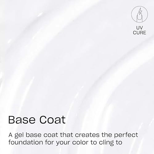 OPI GELement LED Gel Nail Polish System with Clear Base & Top Coat - DIY Salon Quality