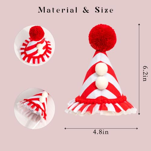 Red White Striped Hat - Casual Summer Sun Hat for Men & Women