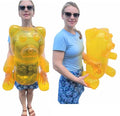 Inflatable Gummy Bears Party Decorations - Yellow, 24 Inches Tall, Candy Land Birthday Theme