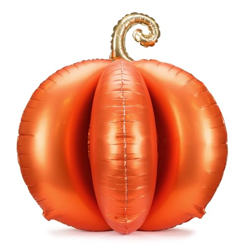 Large Pumpkin Balloon 35.4 Inch Halloween Autumn Party Decor