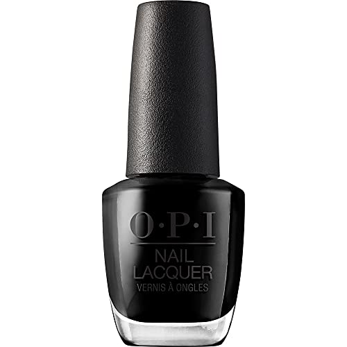 OPI Nail Lacquer Black Onyx Nail Polish - Classic Cremé, Shimmer & Glitter