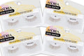 Andrea False Lashes Style 53 Brow Pack of 4 - Natural-Looking Reusable Strip Eyelashes