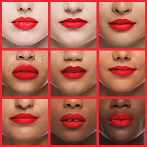 COVERGIRL Exhibitionist Cream Lipstick Lit a Fire - Long Lasting, Hydrating Lip Color