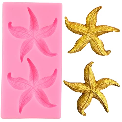 Starfish Silicone Mold for Cake Decorating & Candy Making - Style A