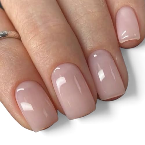 IN.HYPE Semi-Sheer Gel Nail Polish - Milky Beige French Base - Variation #1